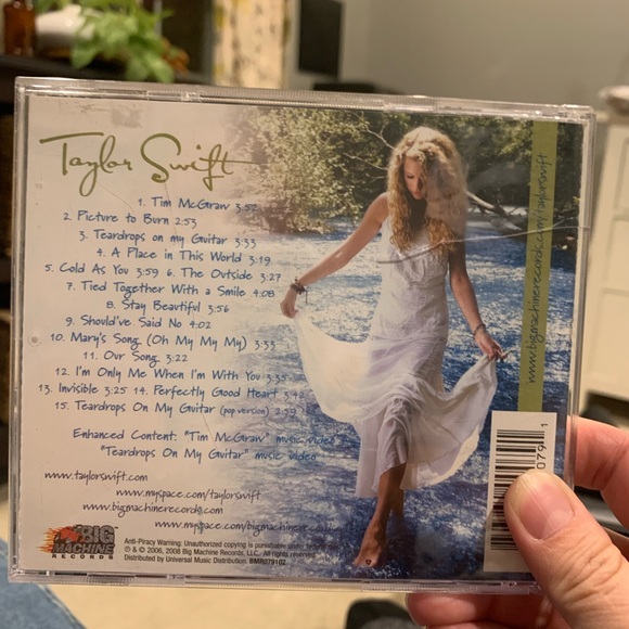 Taylor Swift by Taylor Swift (CD, 2008) TESTED - Picture 2 of 8